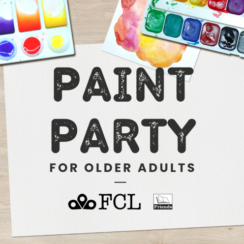 Paint Party for Older Adults