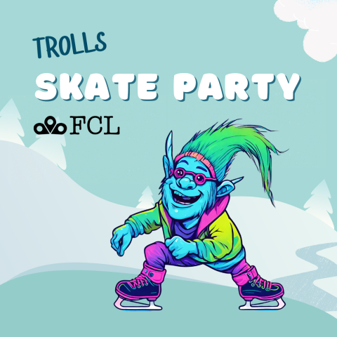 Trolls Skate Party