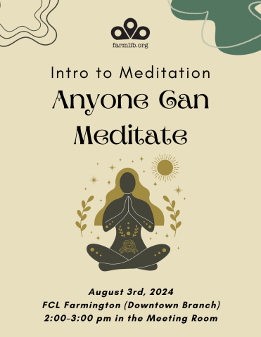 Intro to Meditation Flyer