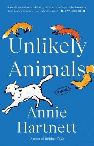 Book cover of Unlikely Animals by Annie Hartnett
