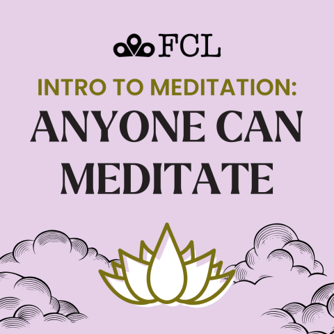 Intro to Meditation flyer