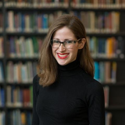 Headshot of the event's speaker, Tracy Kaufman