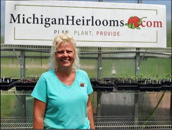 Karen Golden, Owner of Michigan Heirlooms.com.