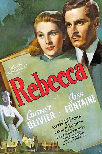 Movie poster for the film Rebecca