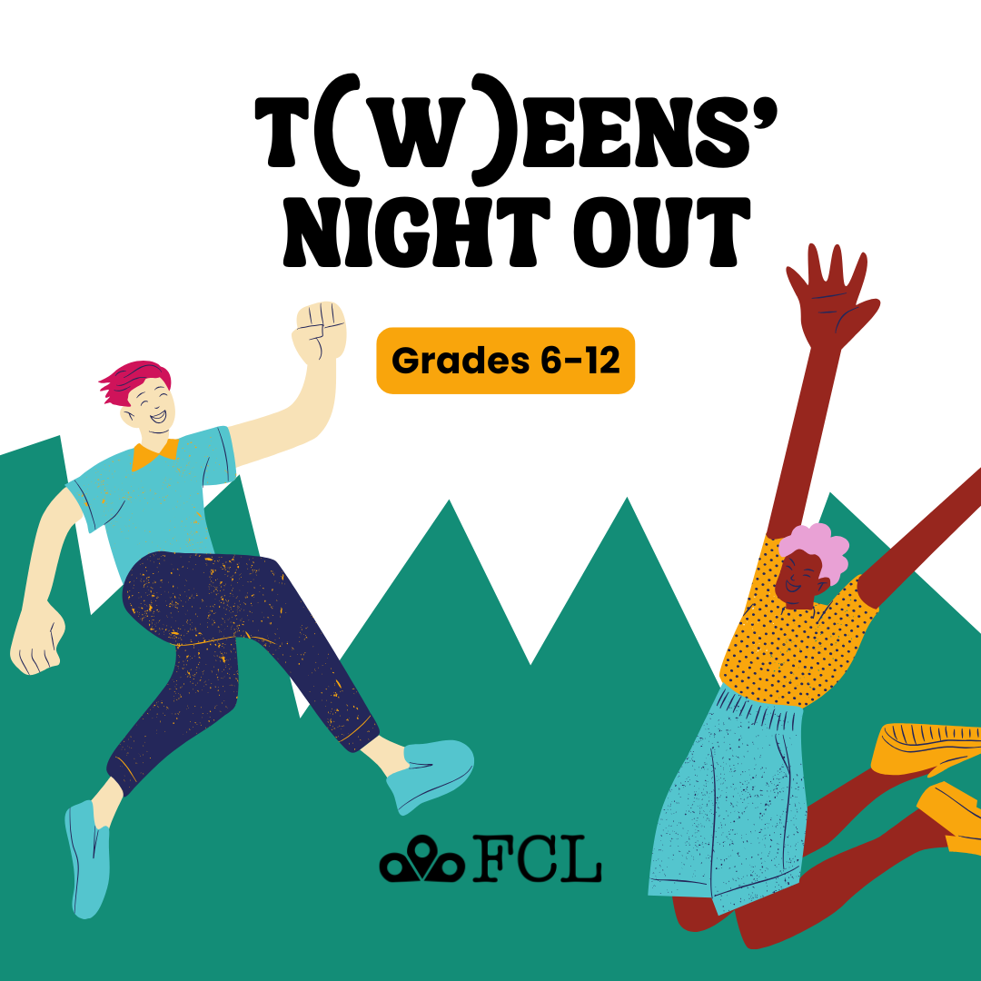 T(w)een's night out. FCL Logo.